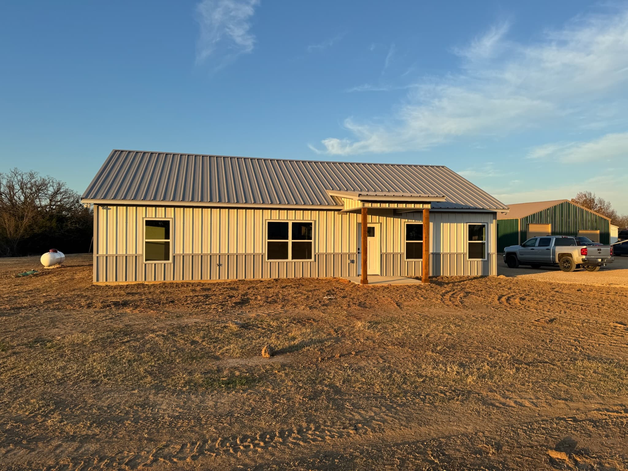 Mike Barndominium — Barndominium project by Bradshaw Builders in Bonham, TX